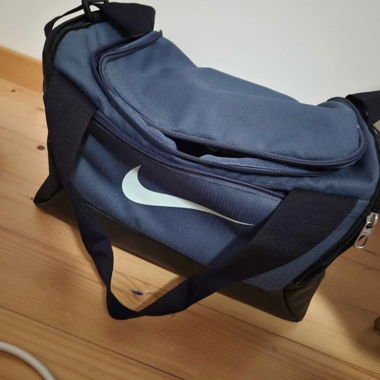 Sac de sport Nike bleu/noir