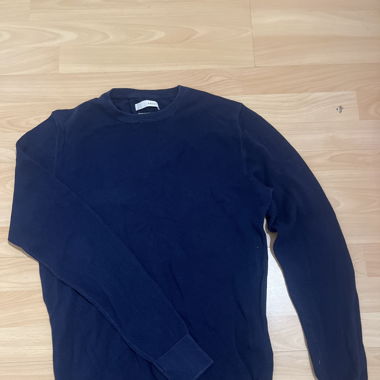 Maglione uomo blu 