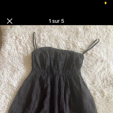 Top noir / métro boutique gr 36 