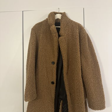 Cappotto teddy marrone Zara