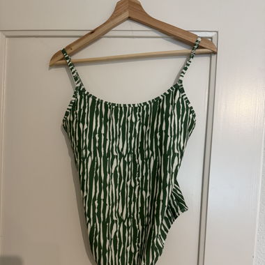 Green bathing suit