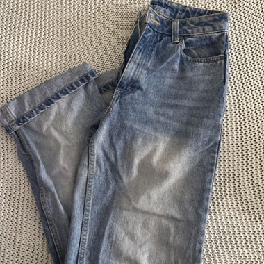 Blaue Jeans Grösse 24
