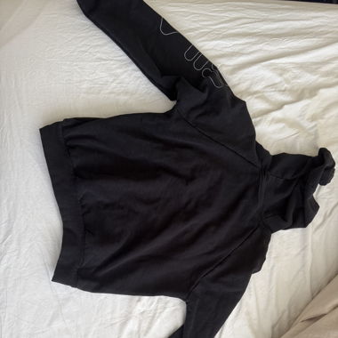 Schwarzer Fila Hoodie