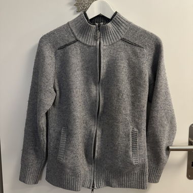 Jacke aus gemütlicher Wolle