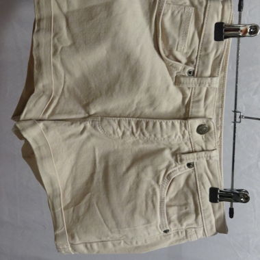 Beige High Waist Shorts Gr. 27