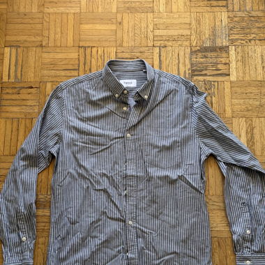 Figaret striped button-down shirt
