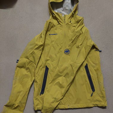 Mammut Regenjacke gelb
