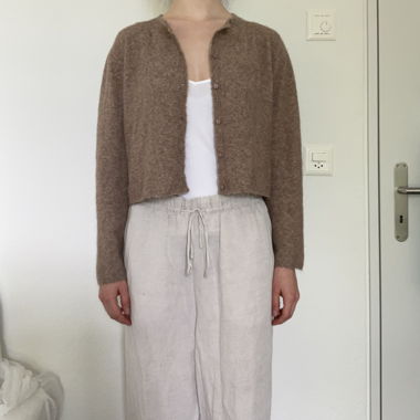 Cardigan in cashmere