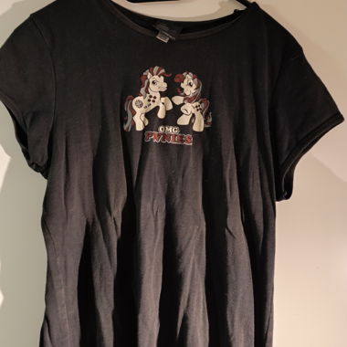 T-shirt poneys PlayStation 