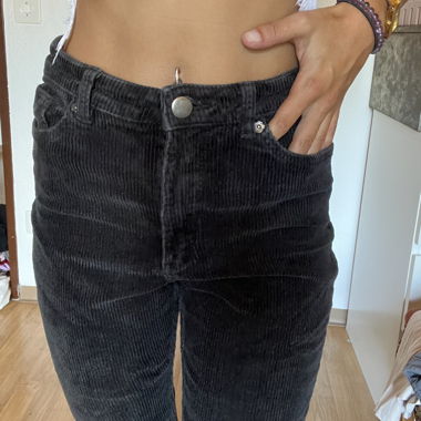 kordhose schwarz gr 34 monki