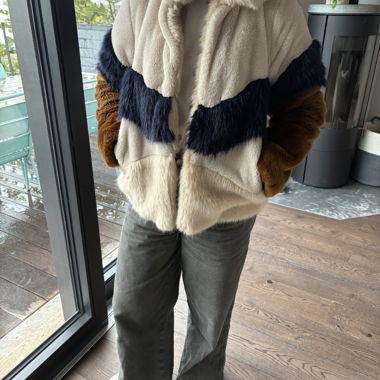Veste fourrure Zara