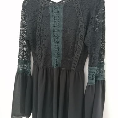 Pull tunique noire 
