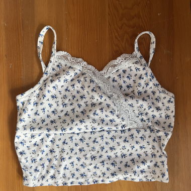 Blumen Croptop