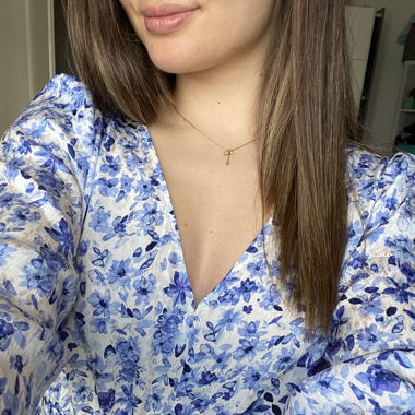 Top à fleurs 
