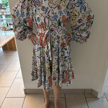 Stine Goya Floral Print Dress, L, Summer Ready
