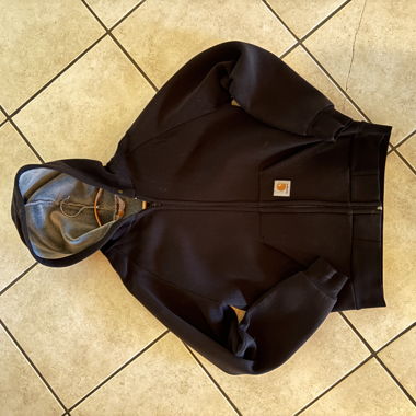 Sweat à capuche noir Carhartt