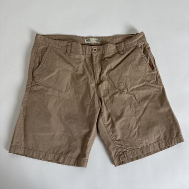 Beige Isolid Shorts summer man