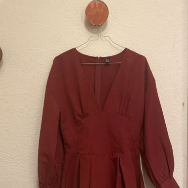 Robe bordeaux 