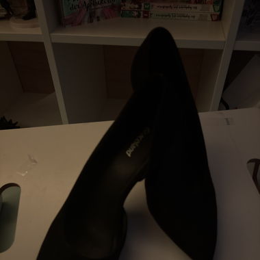 Black heels