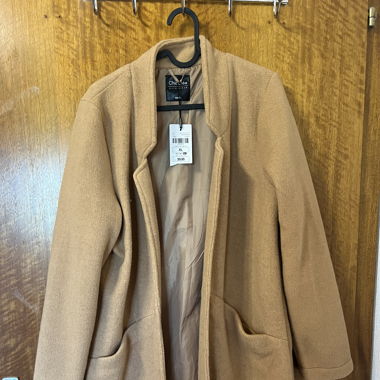 manteau beige 