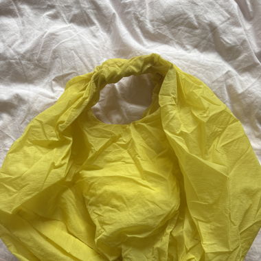 yellow bag
