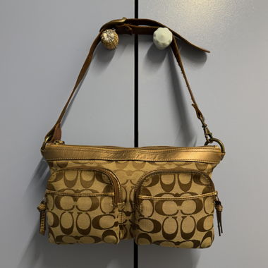 Sac à bandoulière Coach monogramme