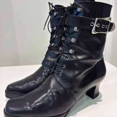 Pollini Made in Italy – Lederstiefeletten Gr. 36