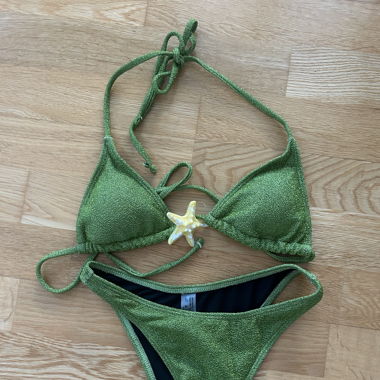 Maillot deux pièce étoiles 
