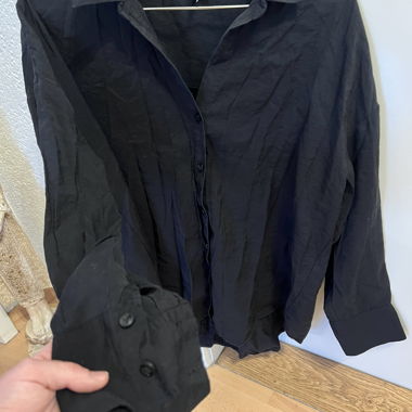 Blusa da donna nera