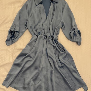 Robe bleue ZEBRA