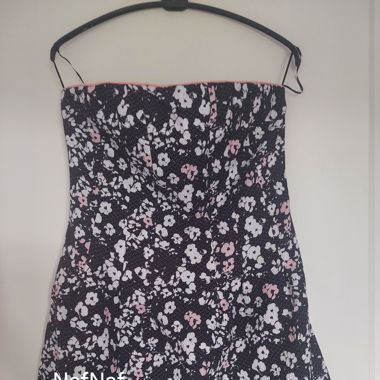Robe bustier imprimé fleuri