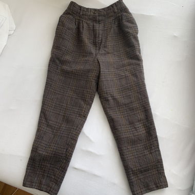 Dark akademia plaid pants!!