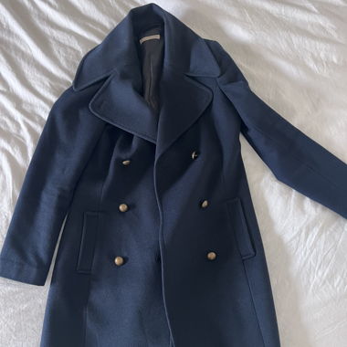 Stefanel navy coat
