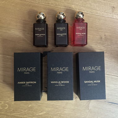 Mirage Paris Perfume Set