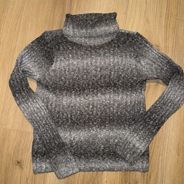 Pull rayé gris Hollister S