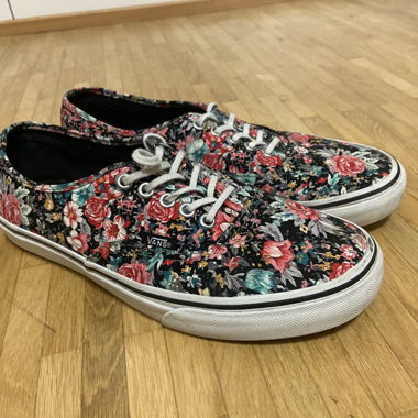 Vans with Floral print