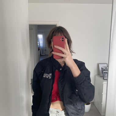 Veste bomber noire