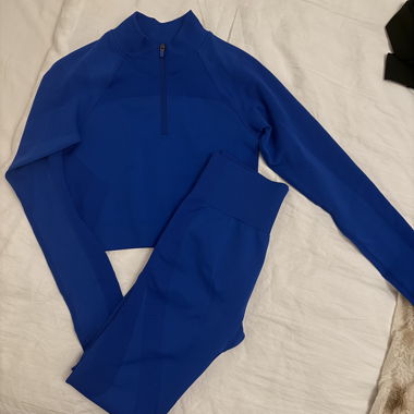 Sportset blau H&M Grösse S