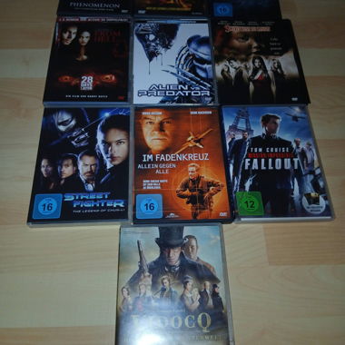 DVD Film Collection (8 pcs)