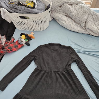 Robe longues manches