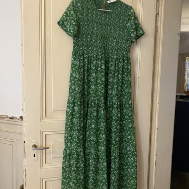 Zara Green Floral Dress