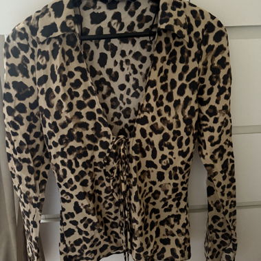 Zara leopard top