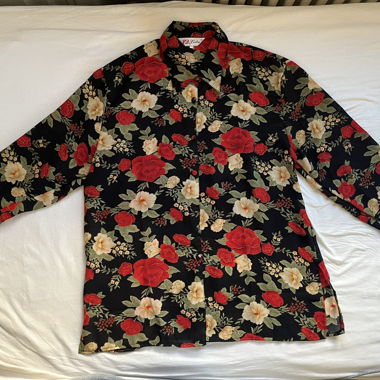 Camicia vintage dal bel drappeggio di Xiatai