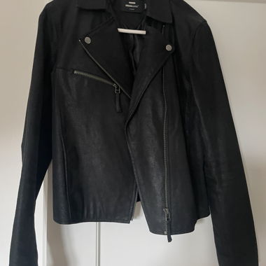 Veste en cuir de haute qualité