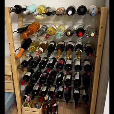 Étagère à bouteilles IKEA IVAR