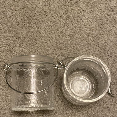 2er-Set Teelichtglas