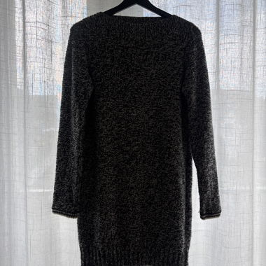 Maglione in maglia grigio