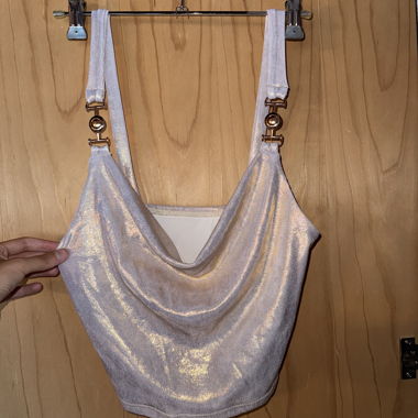 Haut brillant pour femmes