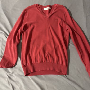 Pull Lacoste rouge