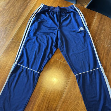 Pantalon de training Adidas bleu